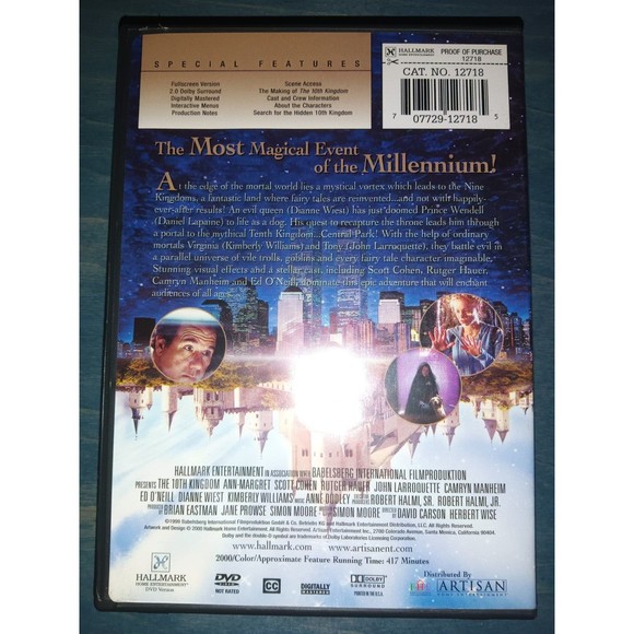 The 10th Kingdom DVD Set - Picture 2 of 5